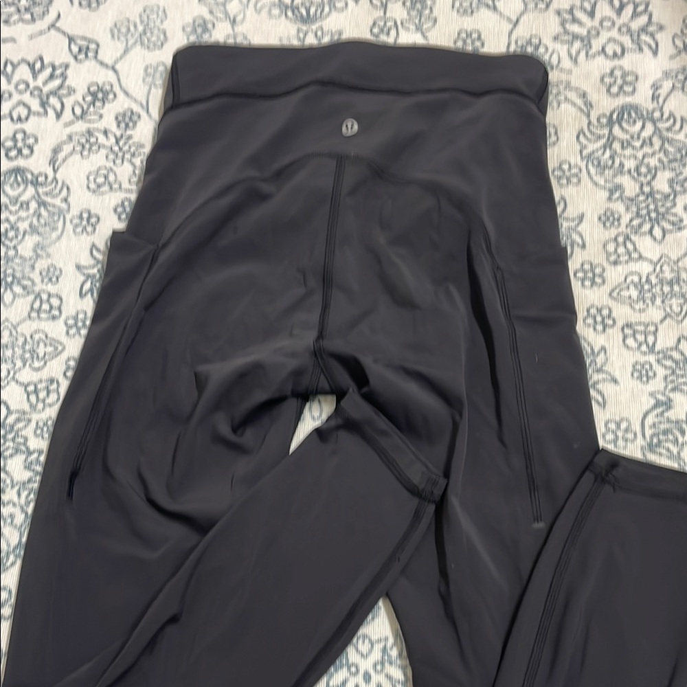 Lululemon Black High-Rise Workout Leggings